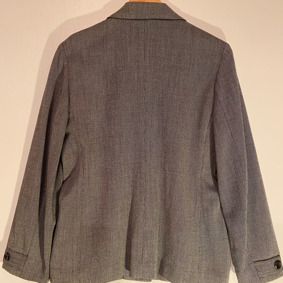 Rafaella Black & White Small Checkered Blazer - Picture 5 of 5